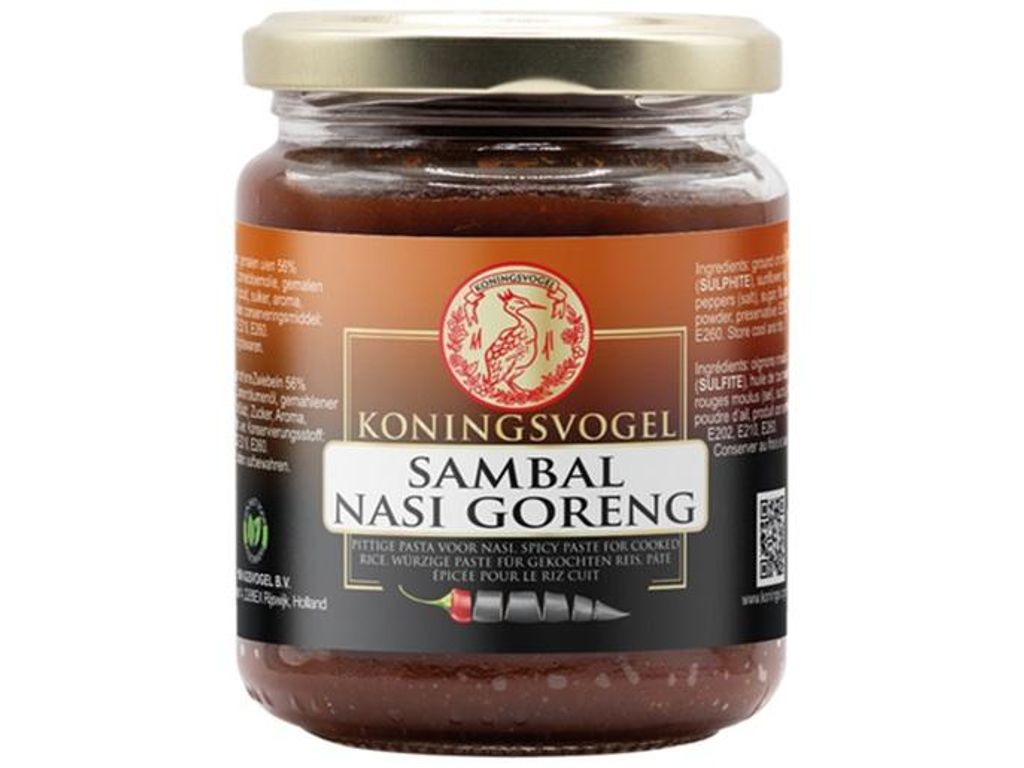 KONINGSVOGEL Sambal Nasi Goreng 260g | Würzige Paste für Produktbild 