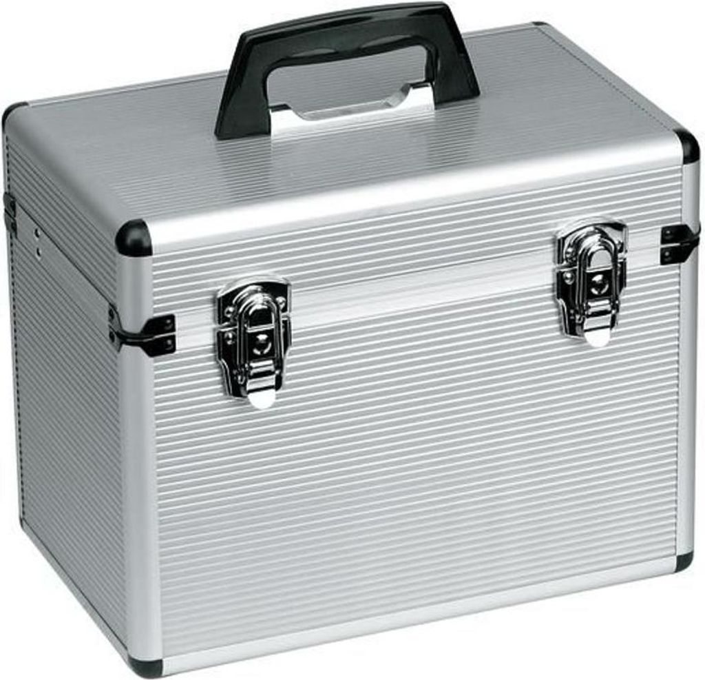 Sibel Vanity Beauty Case Zilver 29x36x23cm
