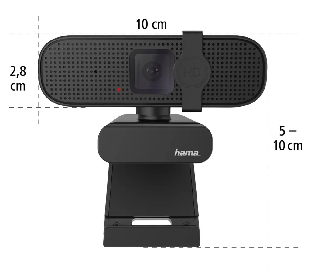 Webcam PC Full HD Hama C-400 Caméra de Conférence USB pour Ordinateur - 16