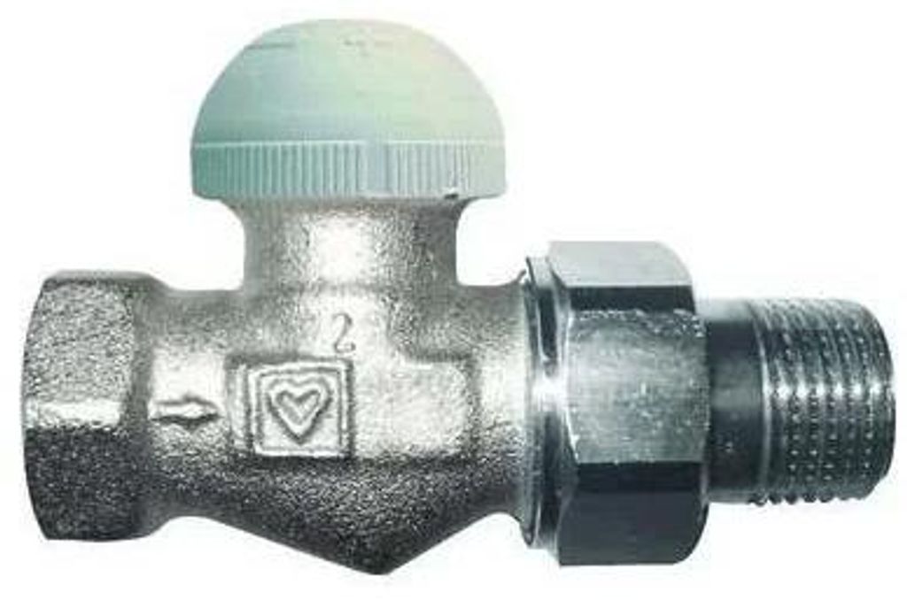 Herz Thermostatventil 1/2", DN15, Durchgangsform, M30x1,5, Produktbild 