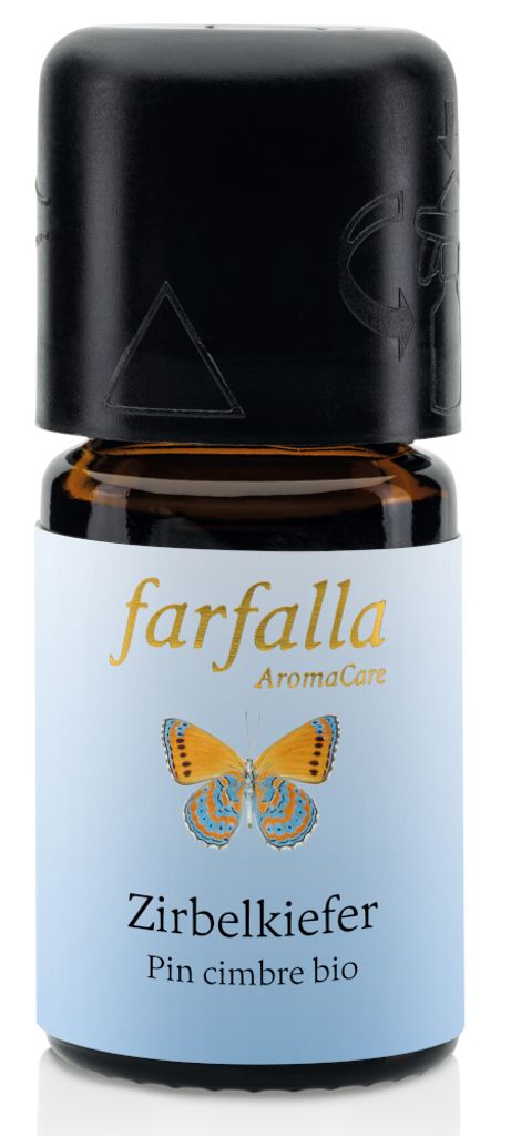 Farfalla Zirbelkiefer (Arve) Bio-Öl – Wildsammlung, ätherisch, 5ml