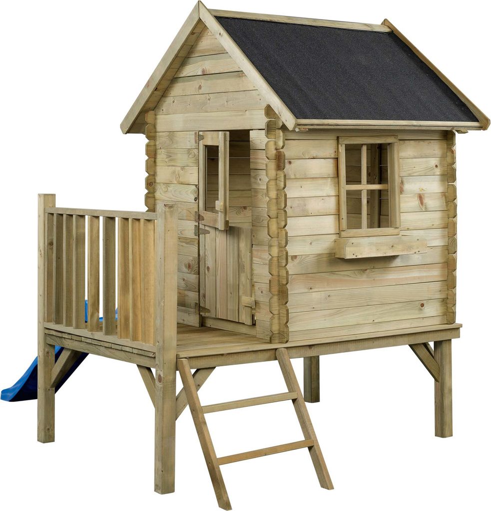 Swing King Camilla Spielhaus aus Holz mit Rutsche Produktbild 