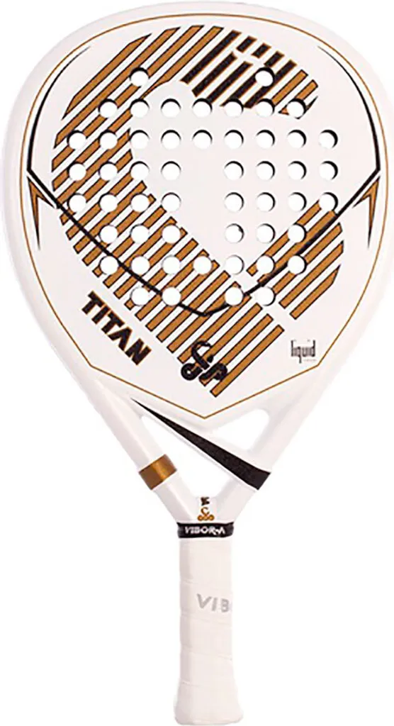 Raquette Padel Vibor-a Titan Golden - Idéale pour Intensifier votre Jeu