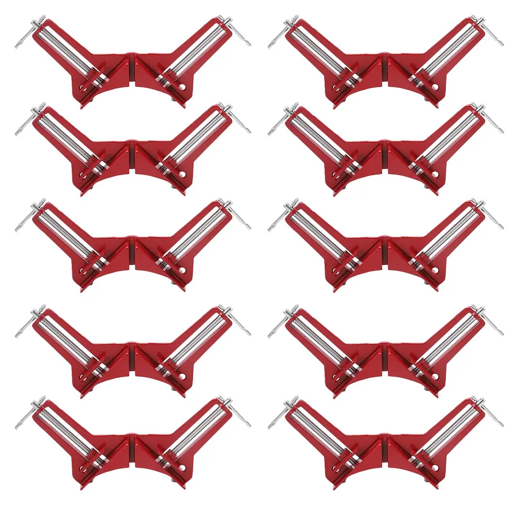 Serre-joint à angle droit renforcé en aluminium - Fixation rapide 90°