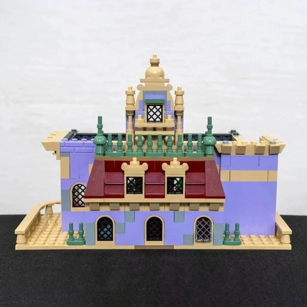 Maquette château de princesse rouge : Jeu de construction expert