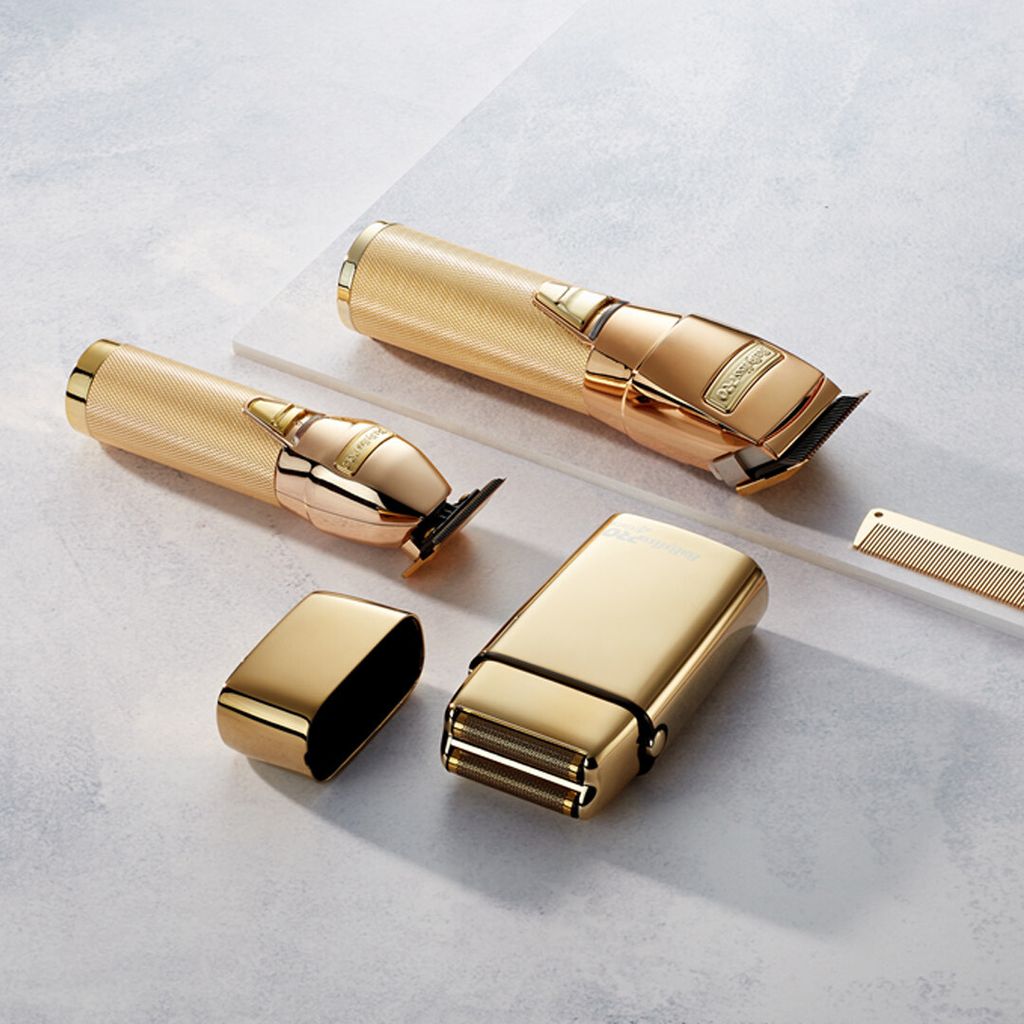 Złota golarka Babyliss Tondeuse Pro z podwójną folią Zdjęcie produktu 5
