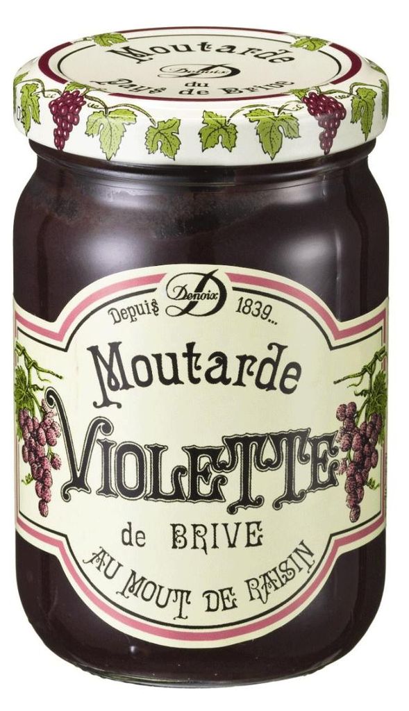 Senape "Moutarde Violette de Brive". Immagine del prodotto 