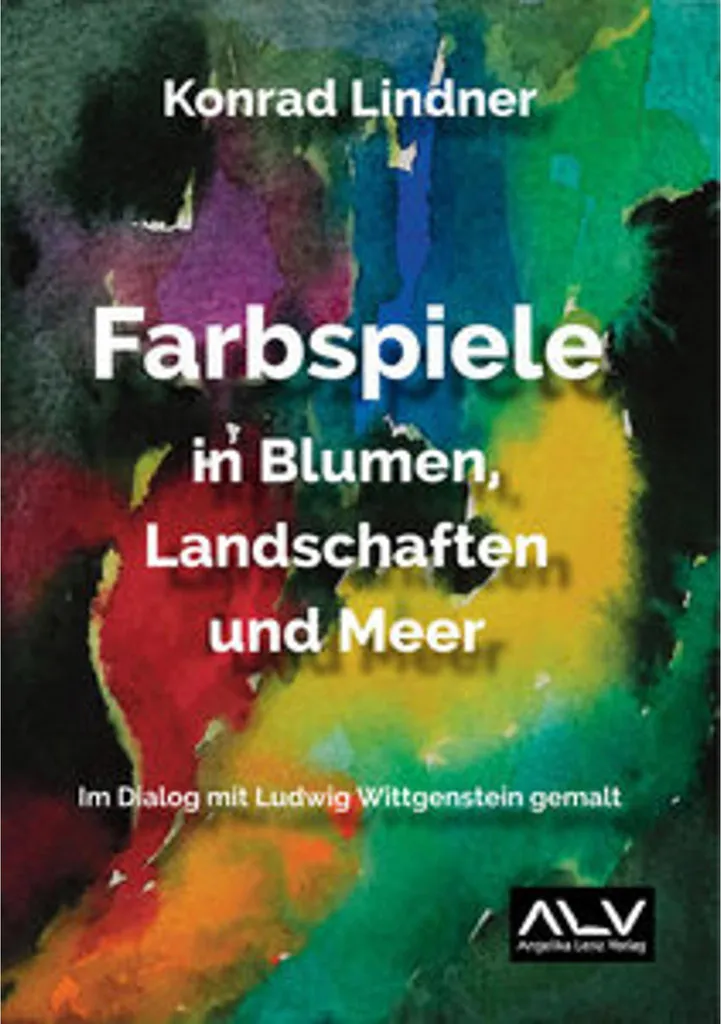 Album de peintures Farbspiele, paysages marins et fleurs d'art