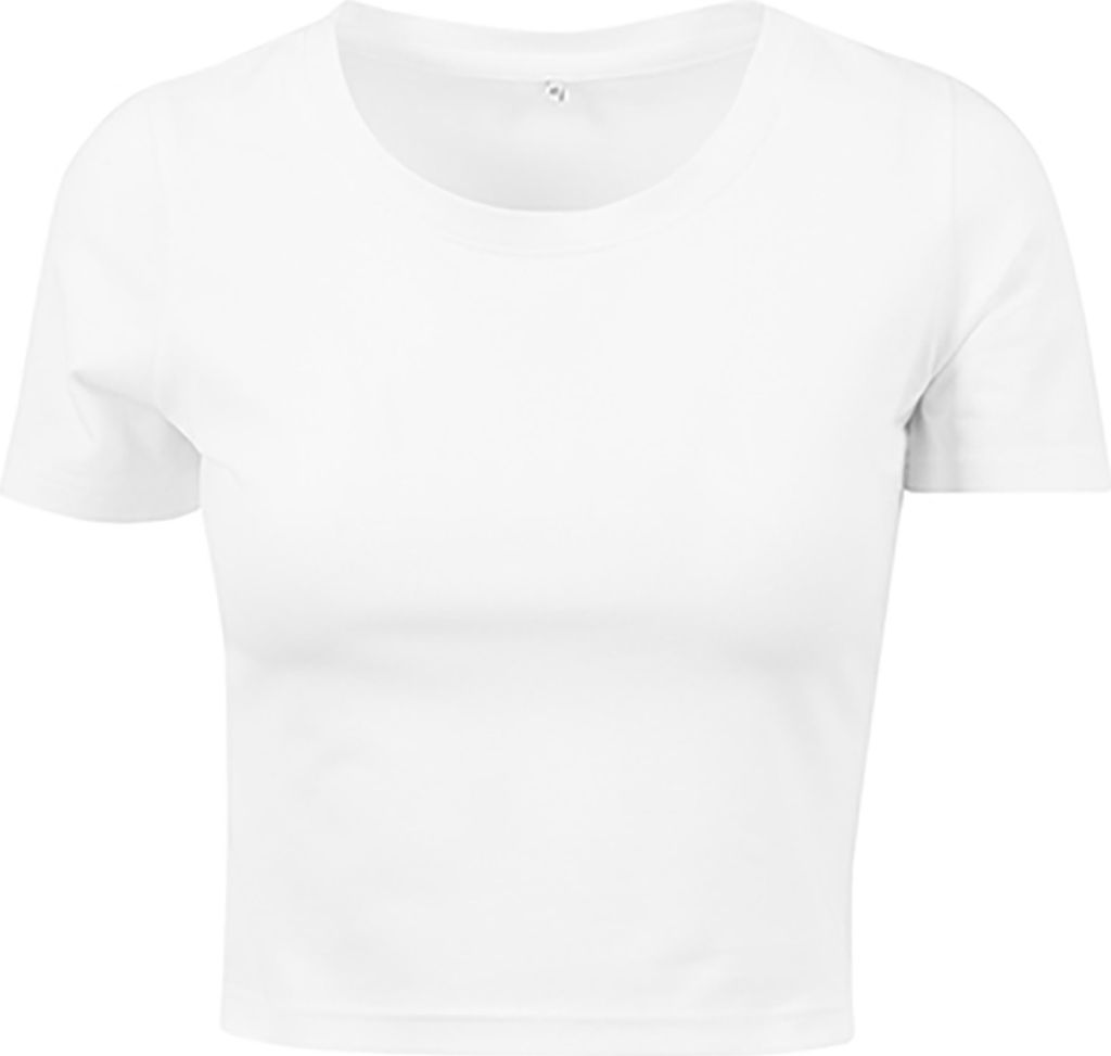 Build Your Brand LadiesŽ Cropped Tee