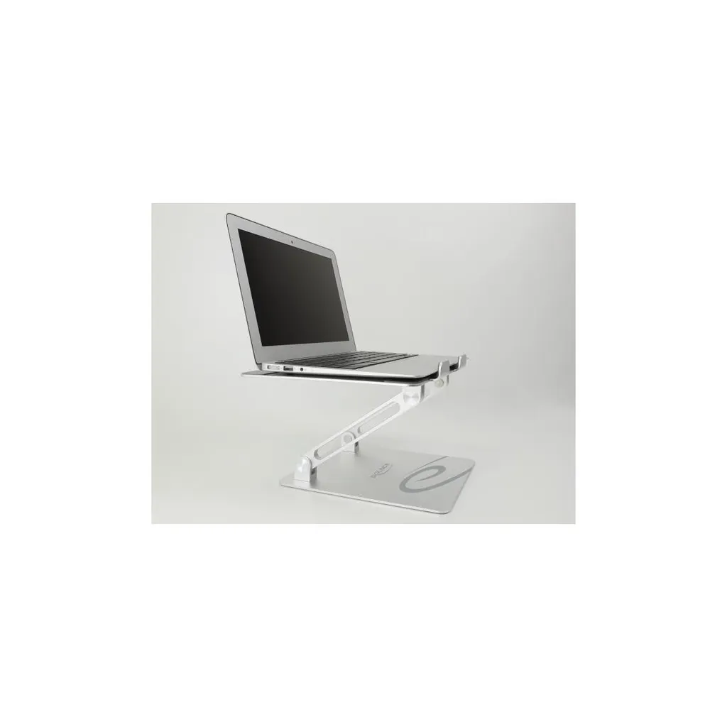 Support pliable ergonomique pour PC portable et tablette - Noir discret