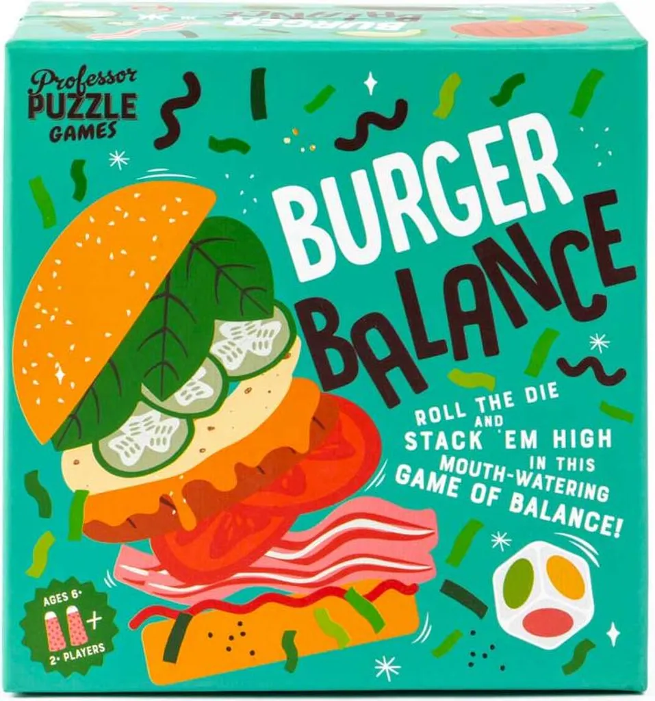 Burger Balance Jeu d'empilage anti-stress pour travailler la motricité