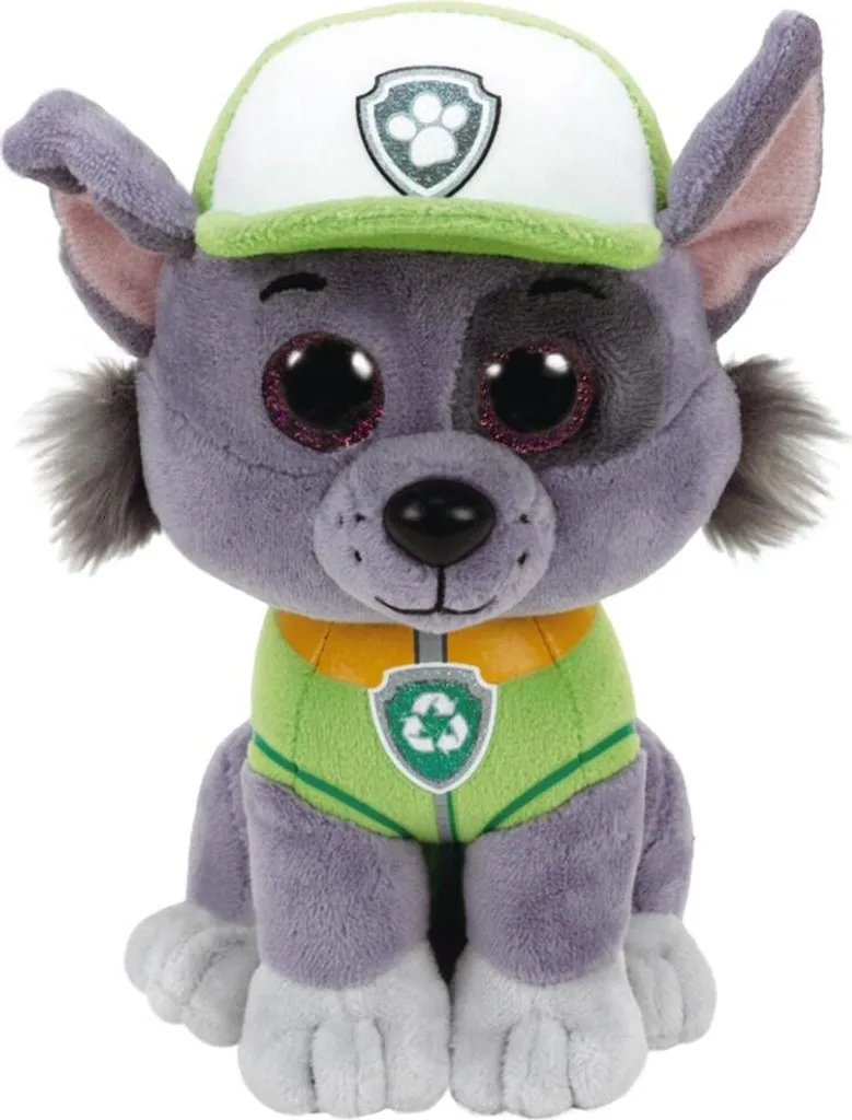 Ty Beanie Boos 41212 Rocky Pat' Patrouille - Peluche Chien 15 cm