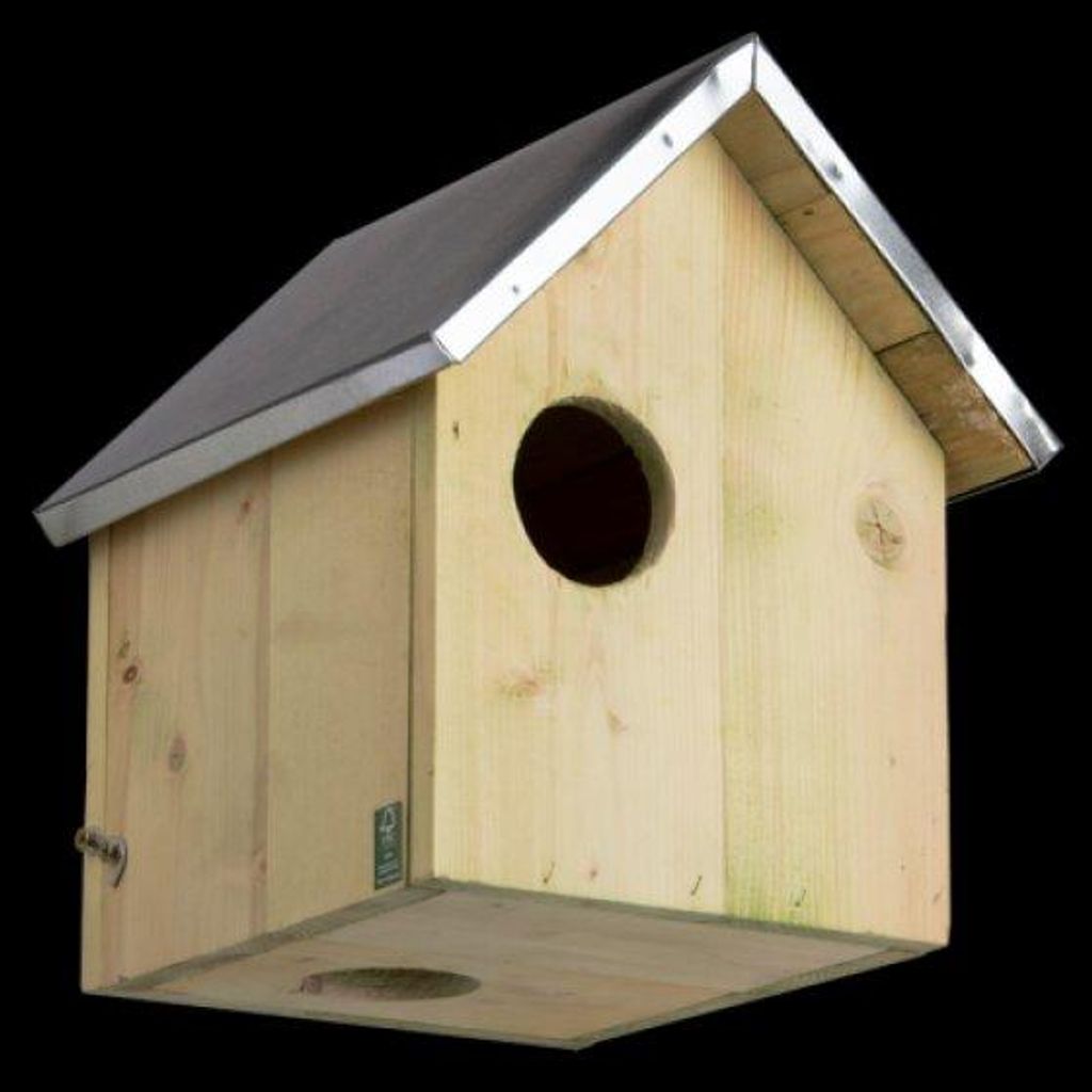 Abri en bois et zinc pour écureuil Image du produit 