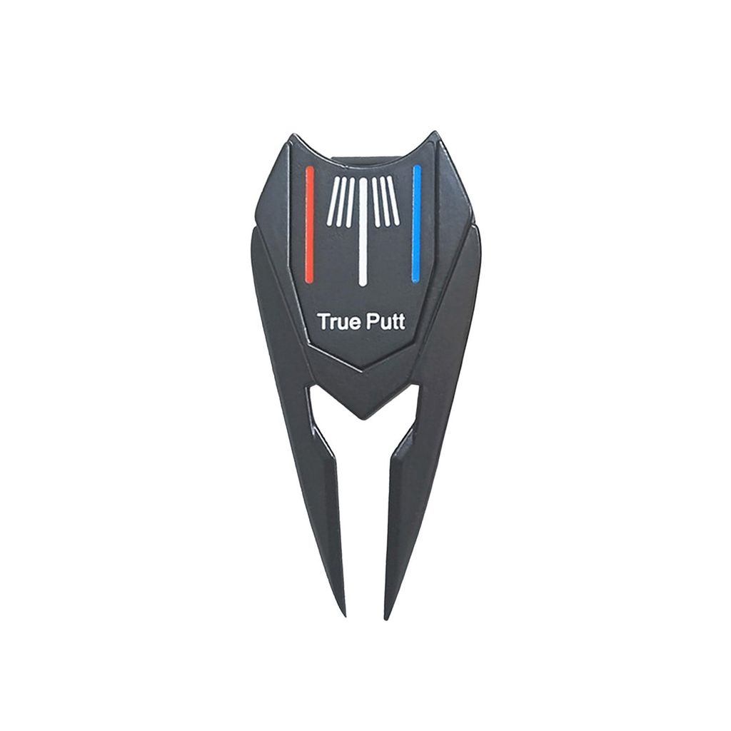 Golf-Divotgabel, robust, scharf, magnetisch, abriebfest, für die Rasenpflege, rostfrei, Golf-Divot-Reparaturwerkzeug, Golfschläger-Ballmarker, Go...