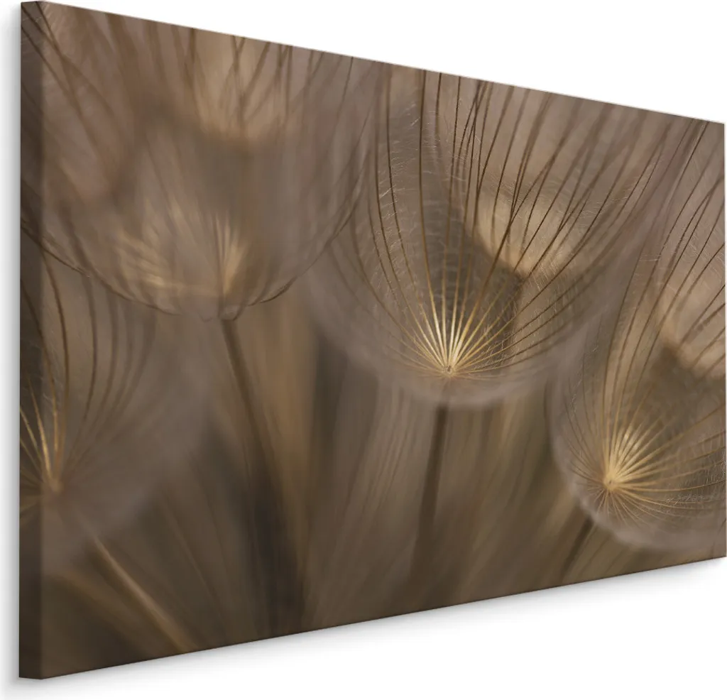 Quadro Moderno 120x80 Dente di Leone - Tela XXL Stampa d'Arte Natura