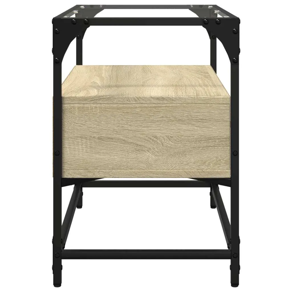 Mobiletto Porta TV 60x35x51 Rovere Sonoma | Robusto e Pratico - 6