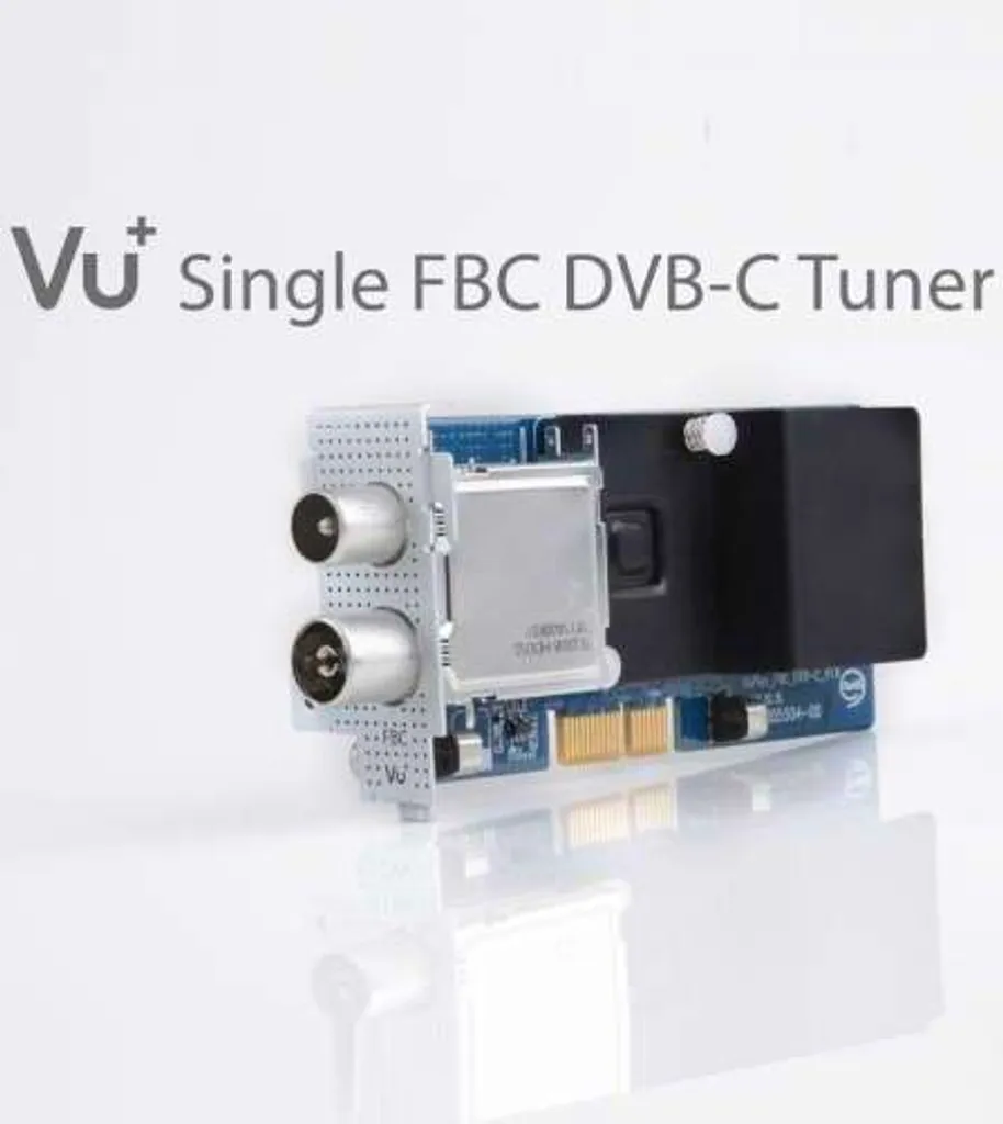VU+ Tuner DVB-C FBC Uno 4K et Ultimo 4K avec 8 démodulateurs intégrés