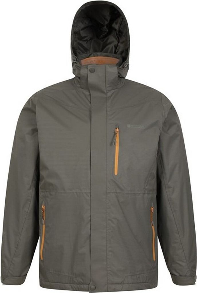 Mountain Warehouse - "Bracken Extreme" Jacke, wasserfest 3 in 1 für Herren MW280 (XL) (Grün)