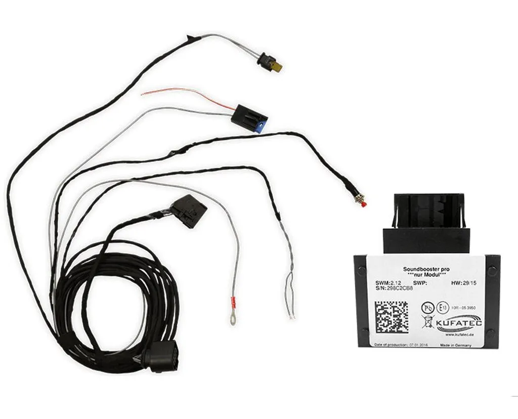 Module Sound Booster Pro V6 V8 avec Contrôle Actif pour VW Audi