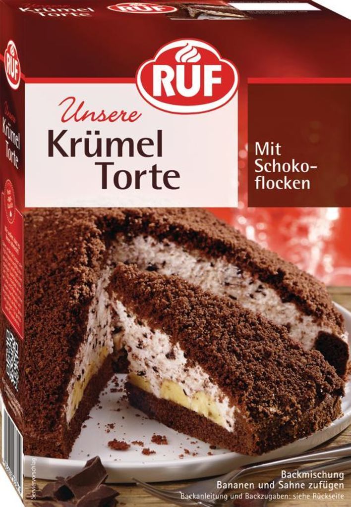 RUF Kruemel Torte Backmischung Produktbild 