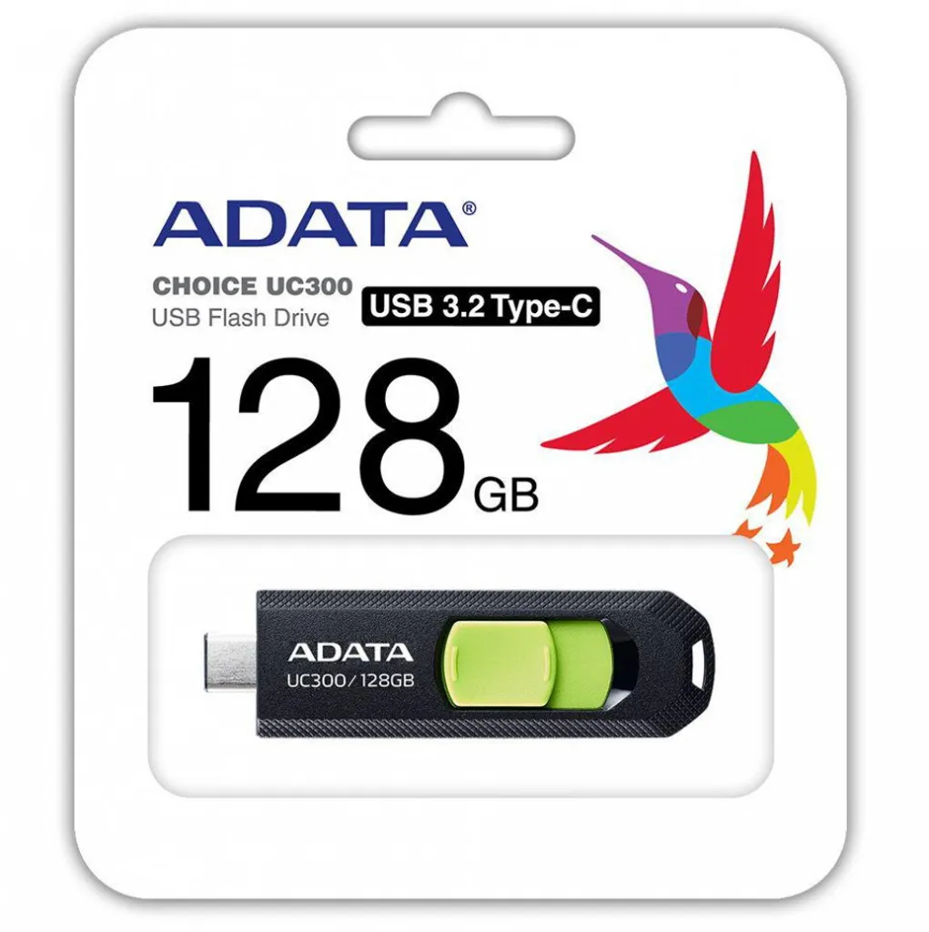 Stockage USB Type-C 128 Go Adata UC300 pour Smartphone Tablette et PC - 3
