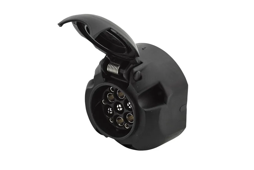 Prise de Remorque 7 vers 13 Broches Adaptateur Attelage Universel 12V