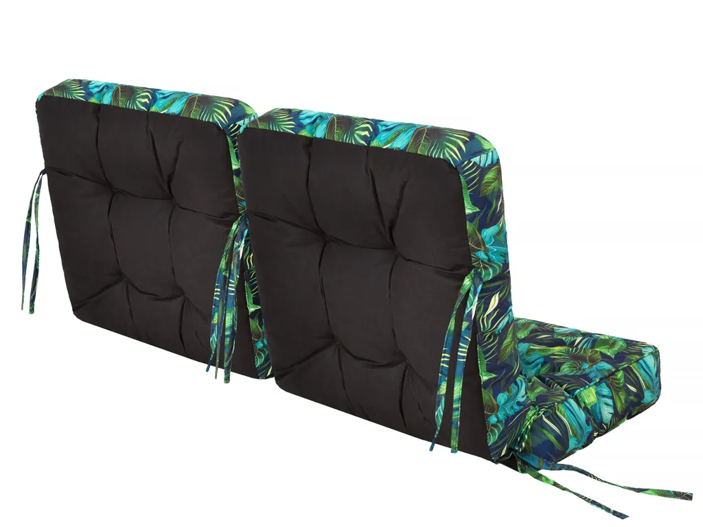 PillowPrim Cuscino per panchina da giardino Cuscino per altalena da giardino Cuscino modulare Cuscino per sedia Multicolore Larghezza 100 cm - 2