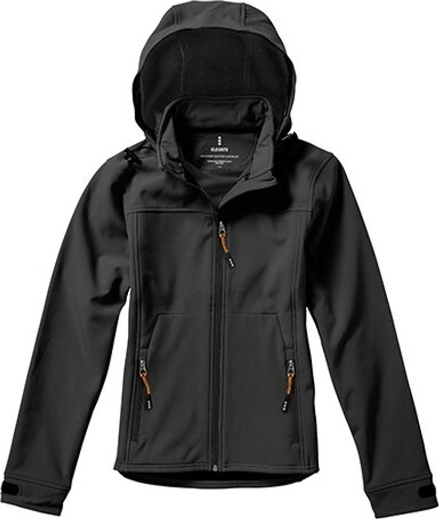 Elevate 39312 | Langley Ladies Softshell Jacket - Farbe: Anthracite (Solid) - Größe: XXL