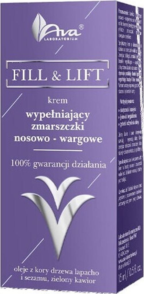 Ava Laboratorium Fülle & Lift Nasolabialfaltenfüller, 15ml Produktbild 