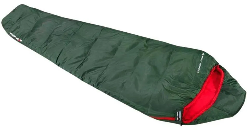 Sac de couchage de randonnée Black Arrow PP7551 High Peak rouge et vert