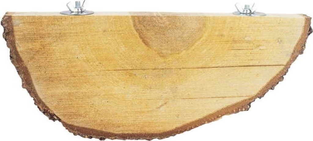 Brzozowischer Vogelstuhl für Papageien 35 cm - Handgefertigt aus Birkenholz
