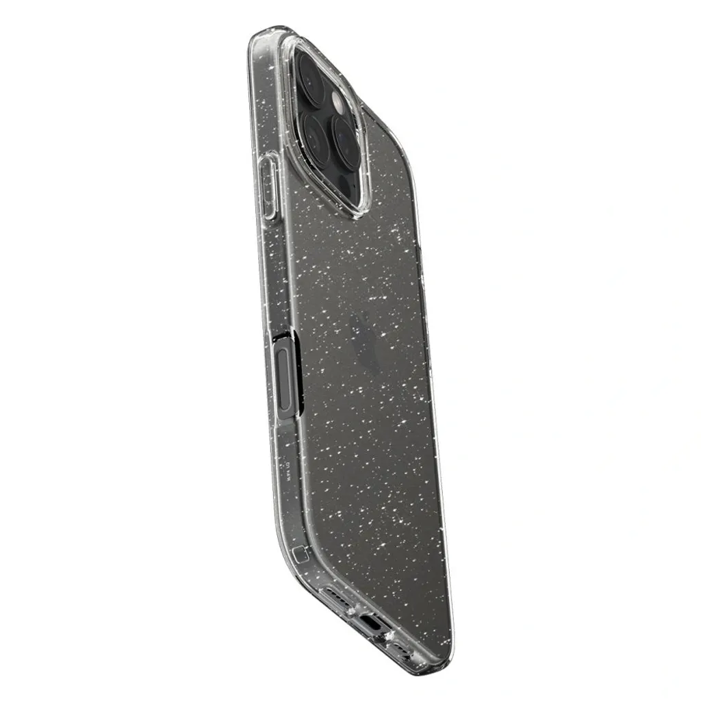Coque iPhone 16 Pro Max Transparente Pailletée Spigen Liquid Crystal Case