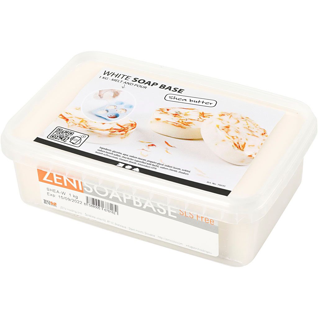 Creativ Company Baza mydlana Masło shea białe 1 kg DIY Zdjęcie produktu 