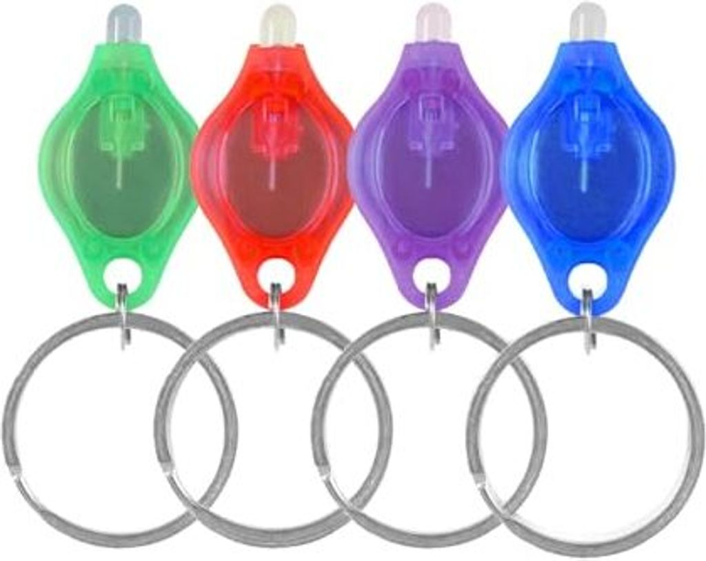 MODOAO MINI LED UV Keyring Black Light Torch Urin Detektorhunde (4 Stücke)