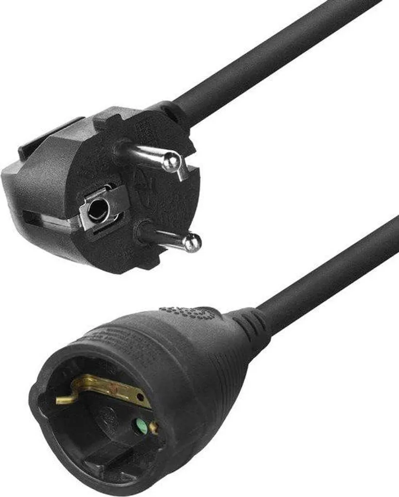 Rallonge 10m souple et résistante - Câble d'alimentation 230V 16A M/F