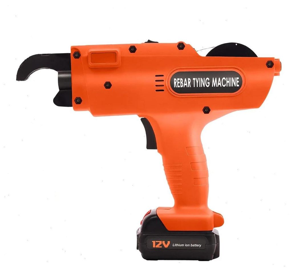 Handgerät Bewehrungsbinder - Automatische Bewehrungsbindemaschine - 8–34 mm Bewehrungsstahl - Akku betrieben 0,8 s schnell - Kupfermotor - 27,5...