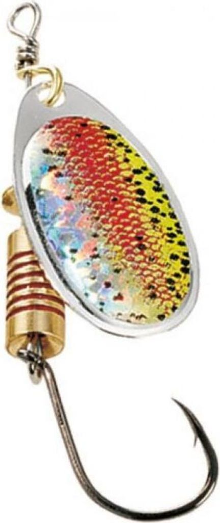 DAM Effzett Singlehook Spinner 3 | 6g Rainbow Trout