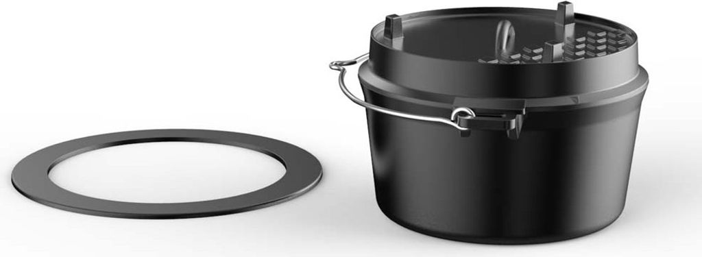 tepro Grilleinsatz Dutch-Oven 32,5 x 31,0 x 18,4 cm Produktbild 2