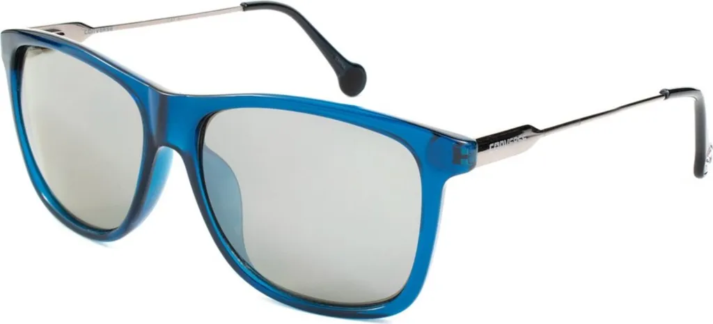 Lunettes de soleil Converse bleues avec monture en acétate ultra léger