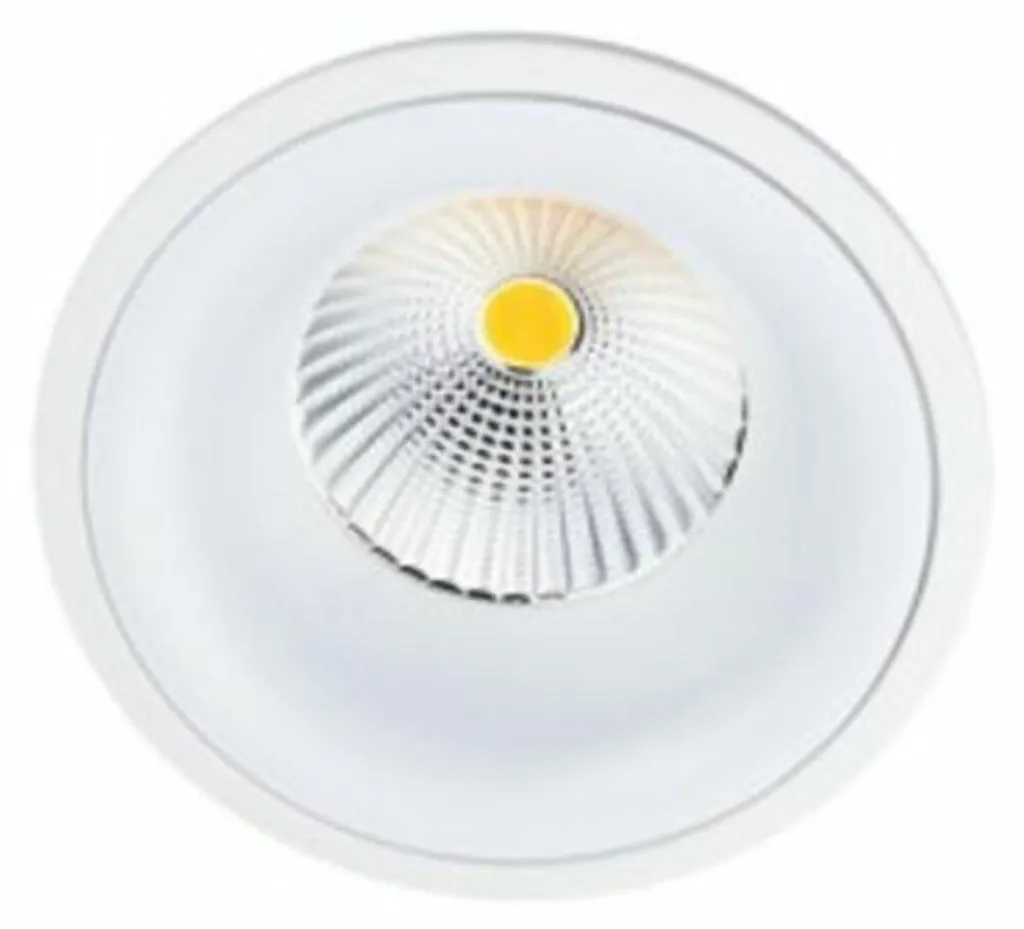 Spot LED encastré plafond blanc mat BPM Nokta 3120.01 7W 3000K