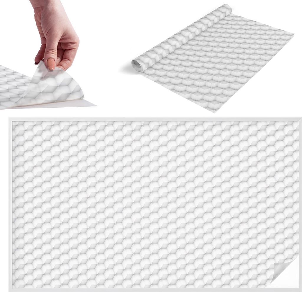 Buntglasfolie für Fenster – 116x200 cm – Stained-Glass-Fensterfolie, dekorativ & blickdicht – Selbstklebende Glasdekorfolie im Buntglas-Desi...