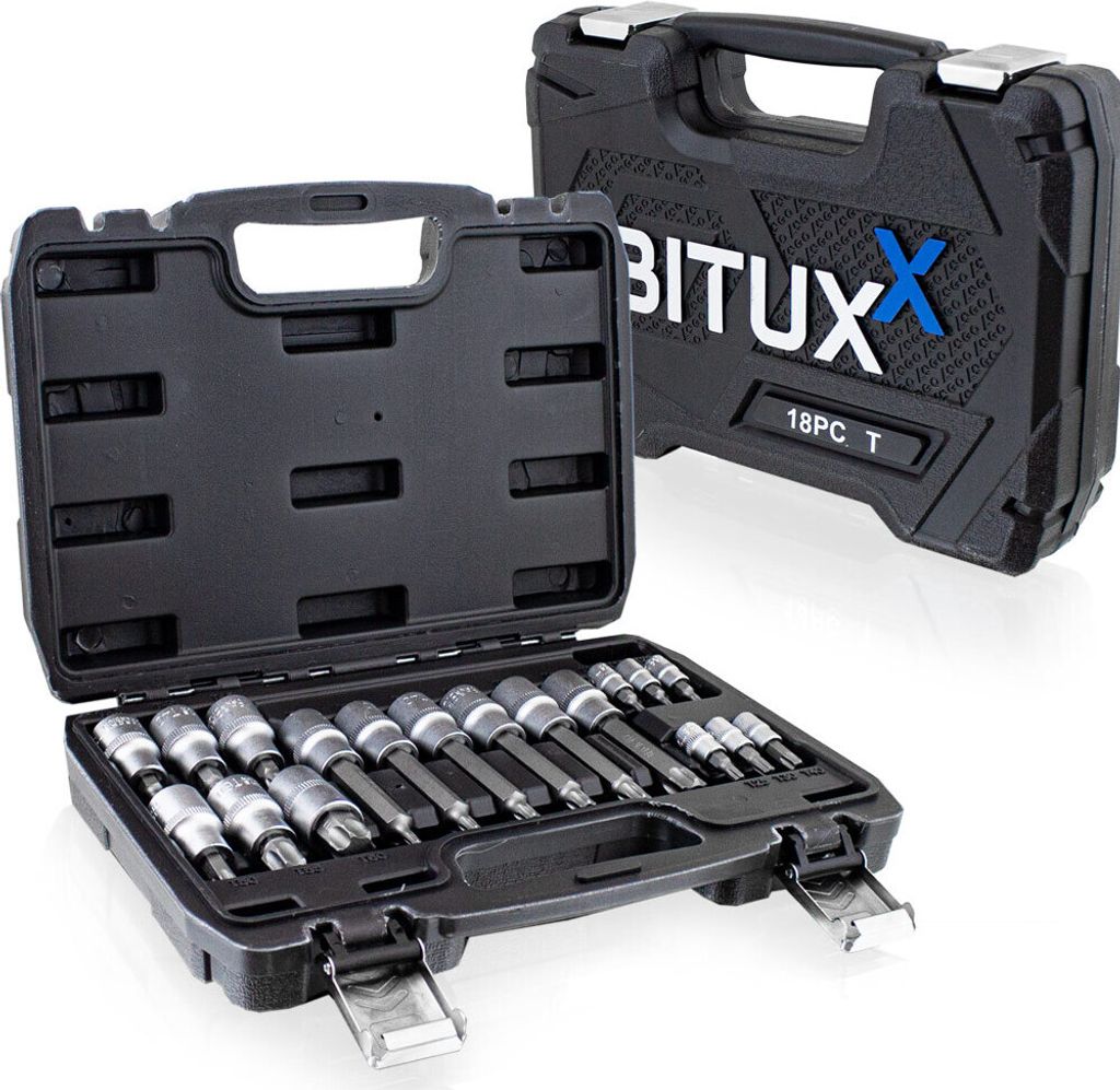 Bituxx Torx Nuss Set 18 tlg., MS-13381 Produktbild 
