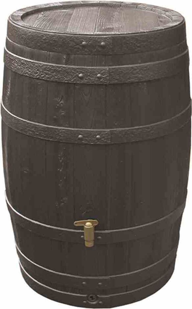 4rain VINO Regenfass 400 Liter dunkelbraun