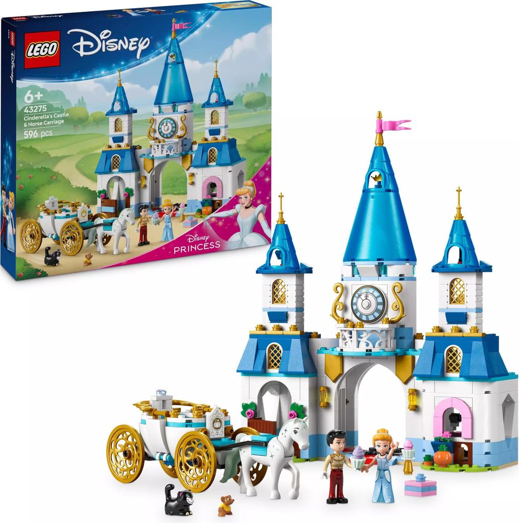 LEGO® Disney Princess 43275 Castello di Cenerentola e Immagine del prodotto 