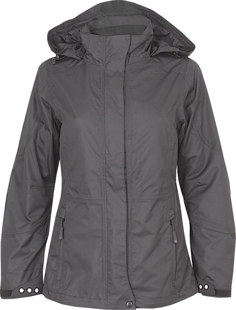 Funktionsjacke Damen Graphit, M