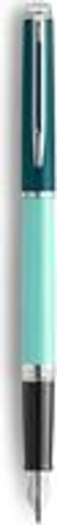 WATERMAN penna stilografica Hemisphere Colour Blocking Verde C.C. F blu confezione regalo