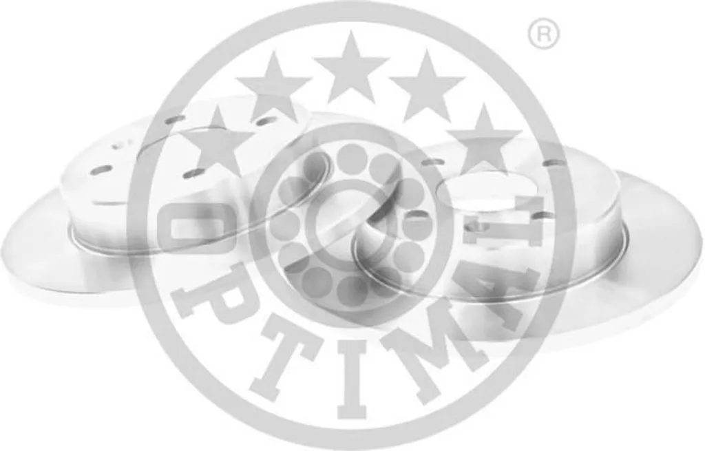 Disques de frein arrière OPTIMAL BS-5700C haute résistance pour Opel (2x)