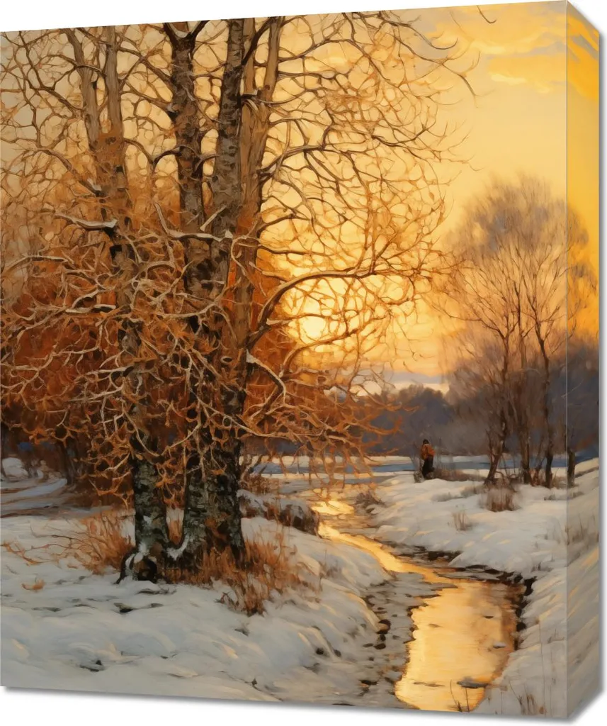 Image Aube Format 50 x 60 cm - Impression Haute Qualité Couleurs Vives