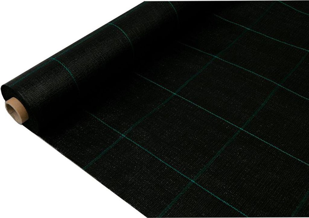 Unkrautvlies 100 g/m² Schwarz 2 x 25 m