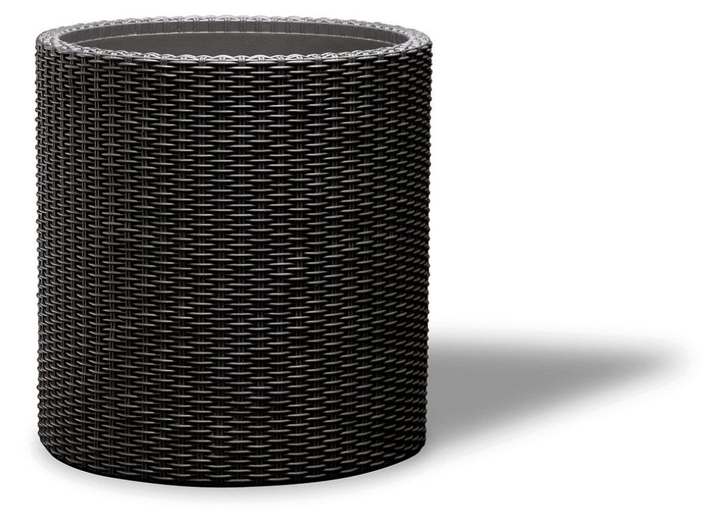 KETER Blumentopf Zylinder M 36 X 36 X 373 cm Anthrazit Produktbild 